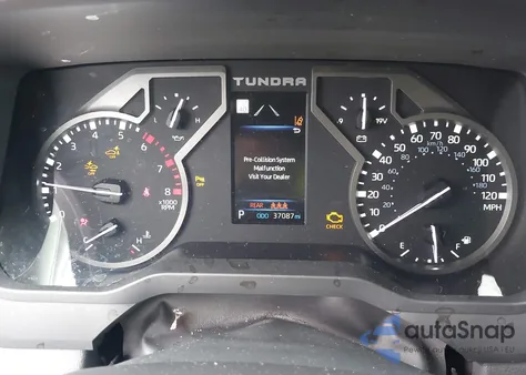 2022 Toyota Tundra Limited из США, поврежденный, VIN 5TFJA5AB5NX002985